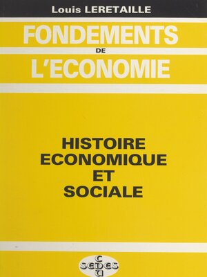 cover image of Fondements de l'économie (2)